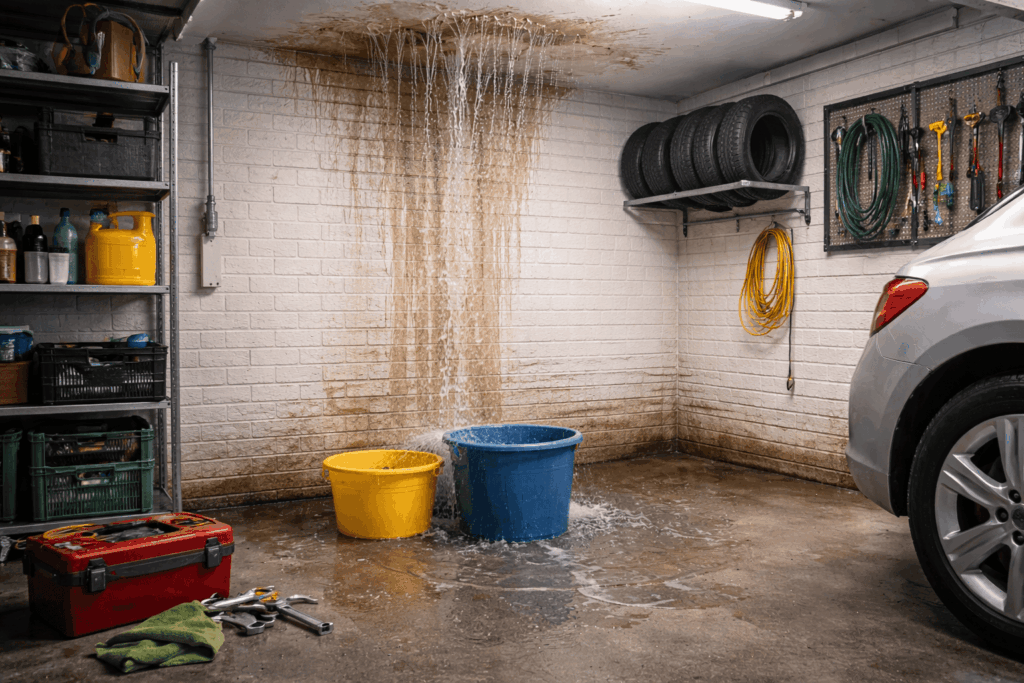 Plafond & muur lekkage verzekering